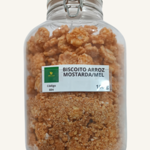 Biscoito de Arroz Mostarda e Mel
