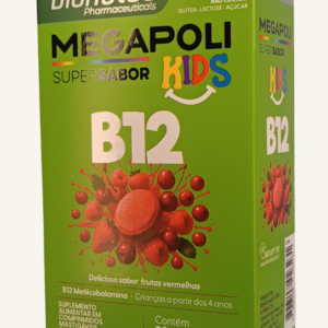 Megapoli B12 Kids – Suplemento Mastigável Infantil
