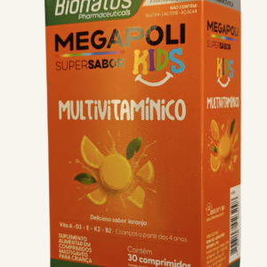 Megapoli Kids Multivitamínico – Suplemento Infantil Mastigável