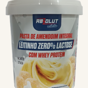 Pasta de Amendoim Integral Leitinho com Whey - Zero Lactose
