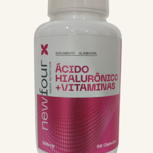 Ácido Hialurônico + Vitaminas – 60 Cápsulas
