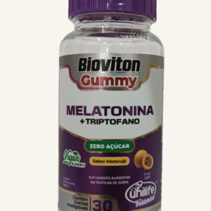 Melatonina + Triptofano – Zero Açúcar (30 Gummies)