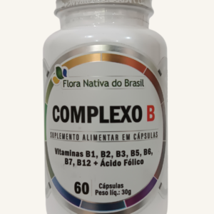 Complexo B – Suplemento Natural com Vitaminas B e Ácido Fólico