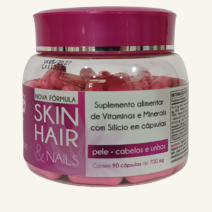 Skin Hair & Nails – Suplemento com Vitaminas, Minerais e Silício
