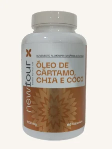 ÓLEO DE CÁRTAMO CHIA E COCO