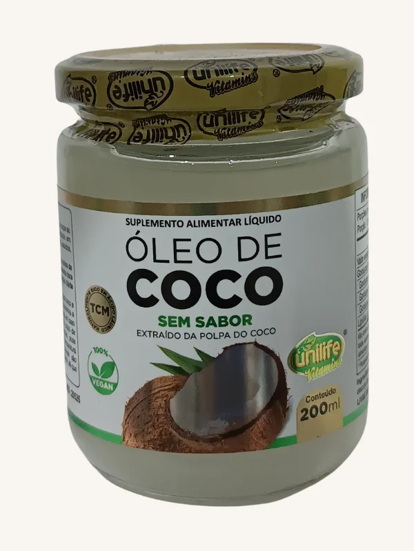 ÓLEO DE COCO SEM SABOR