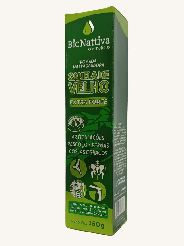 POMADA MASSAGEADORA CANELA DE VELHO EXTRA FORTE