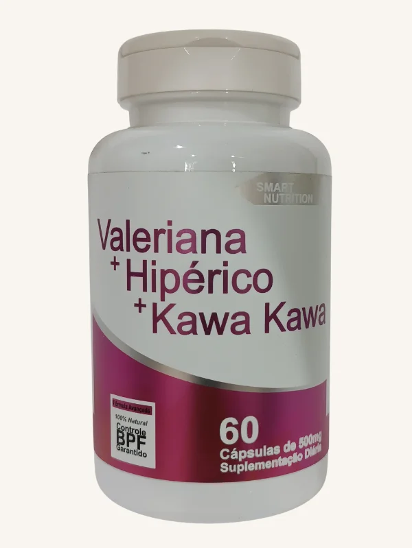 VALERIANA + HIPERICO + KAWA KAWA