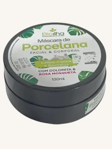 MASCARA DE PORCELANA FACIAL E CORPORAL