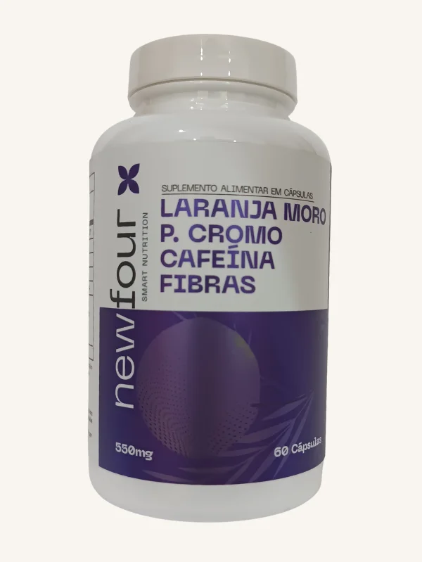 LARANJA MORO FIBRAS CROMO CAFEÍNA