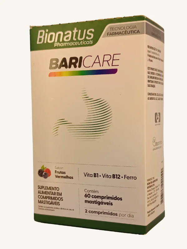 BARICARE VITA B1, B12+ FERRO FRUTAS VERMELHAS