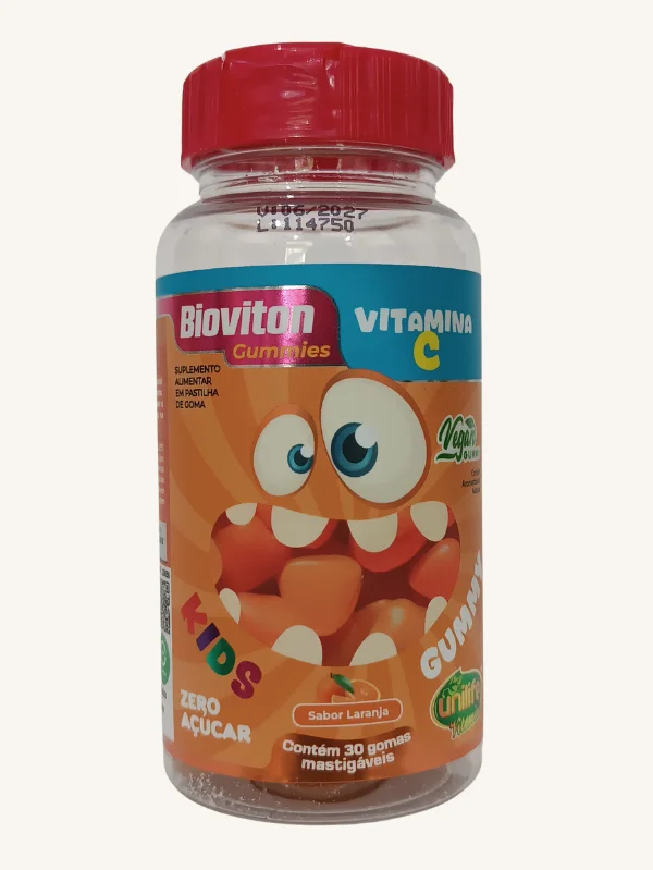 GUMMY VITAMINA C KIDS SABOR LARANJA