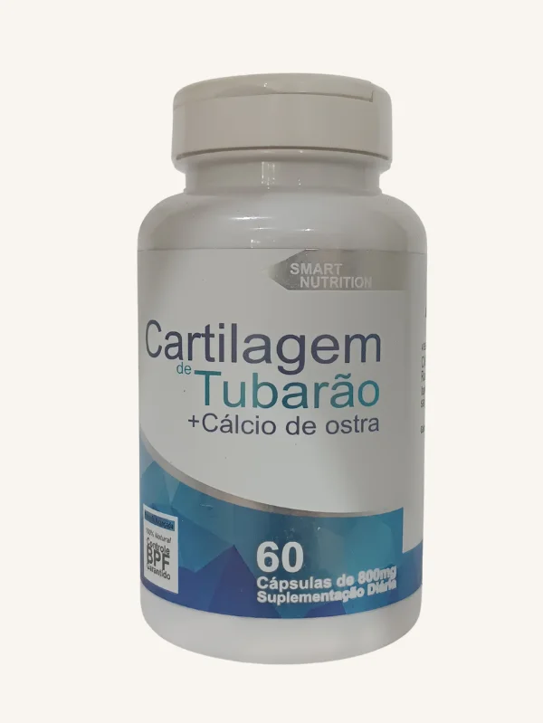 CARTILAGEM DE TUBARÃO C/ CÁLCIO DE OSTRA 800MG