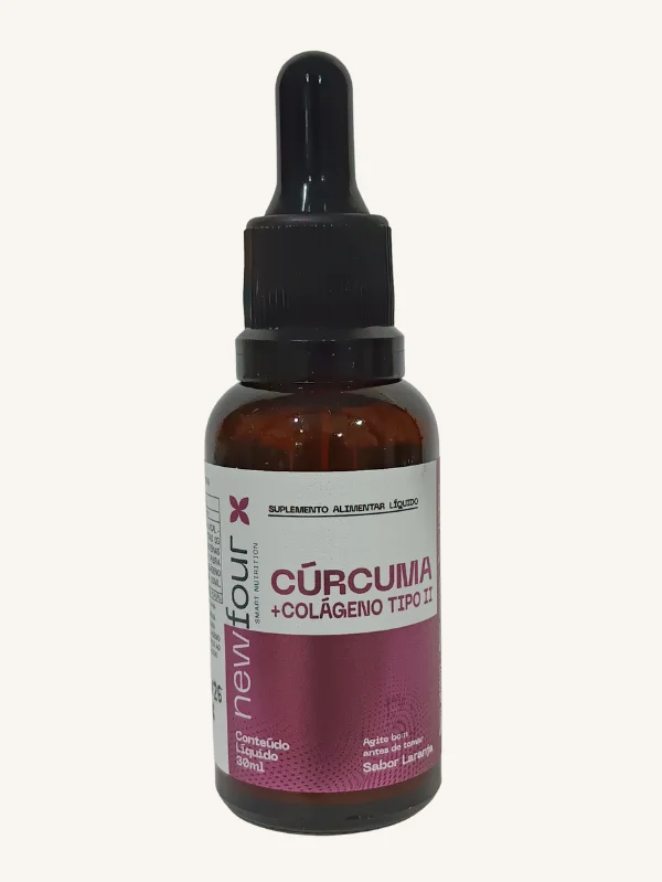 CÚRCUMA UC+COLÁGENO TIPO II SABOR LARANJA