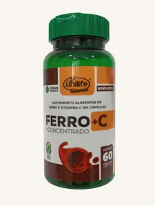 FERRO E VITAMINA C EM CÁPSULA
