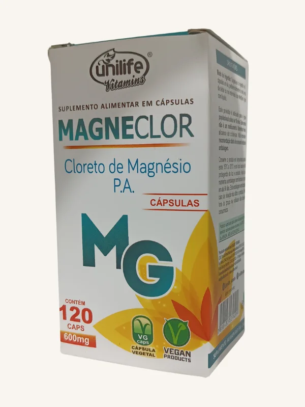 MAGNECLOR CLORETO DE MAGNÉSIO 600G