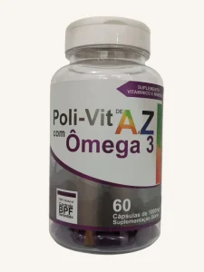 POLI VIT A-Z COM ÔMEGA 3